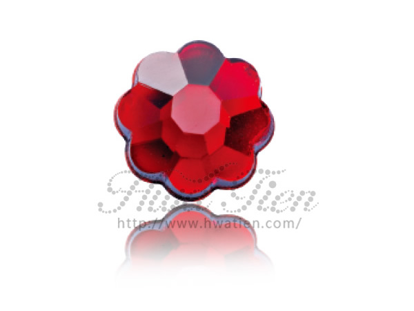 Various Flower Shaped Acrylic Gemstones for Cute Design